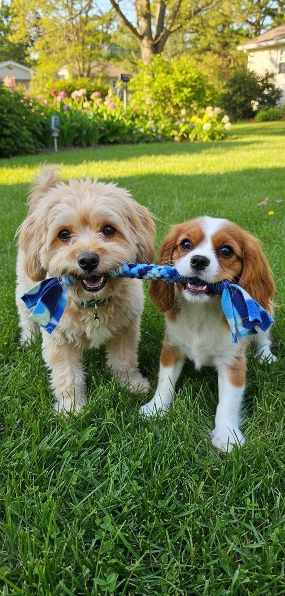 Small Fleece Pull Toy - for tiny and small dogs