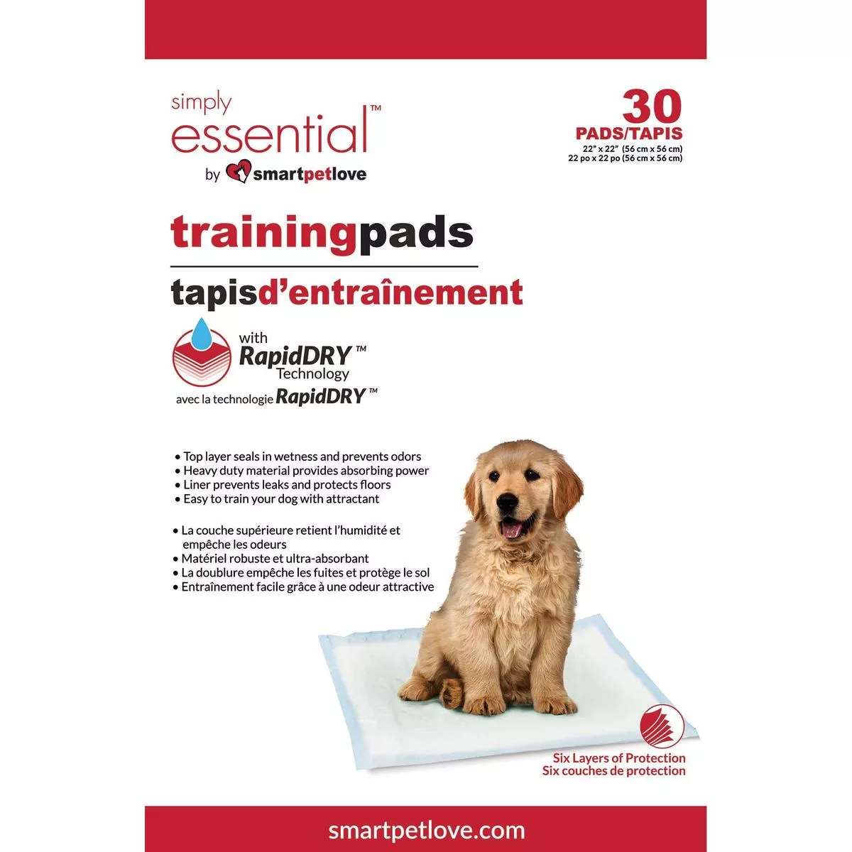 Smart Pet Love Simply Essential Training Dog Pad