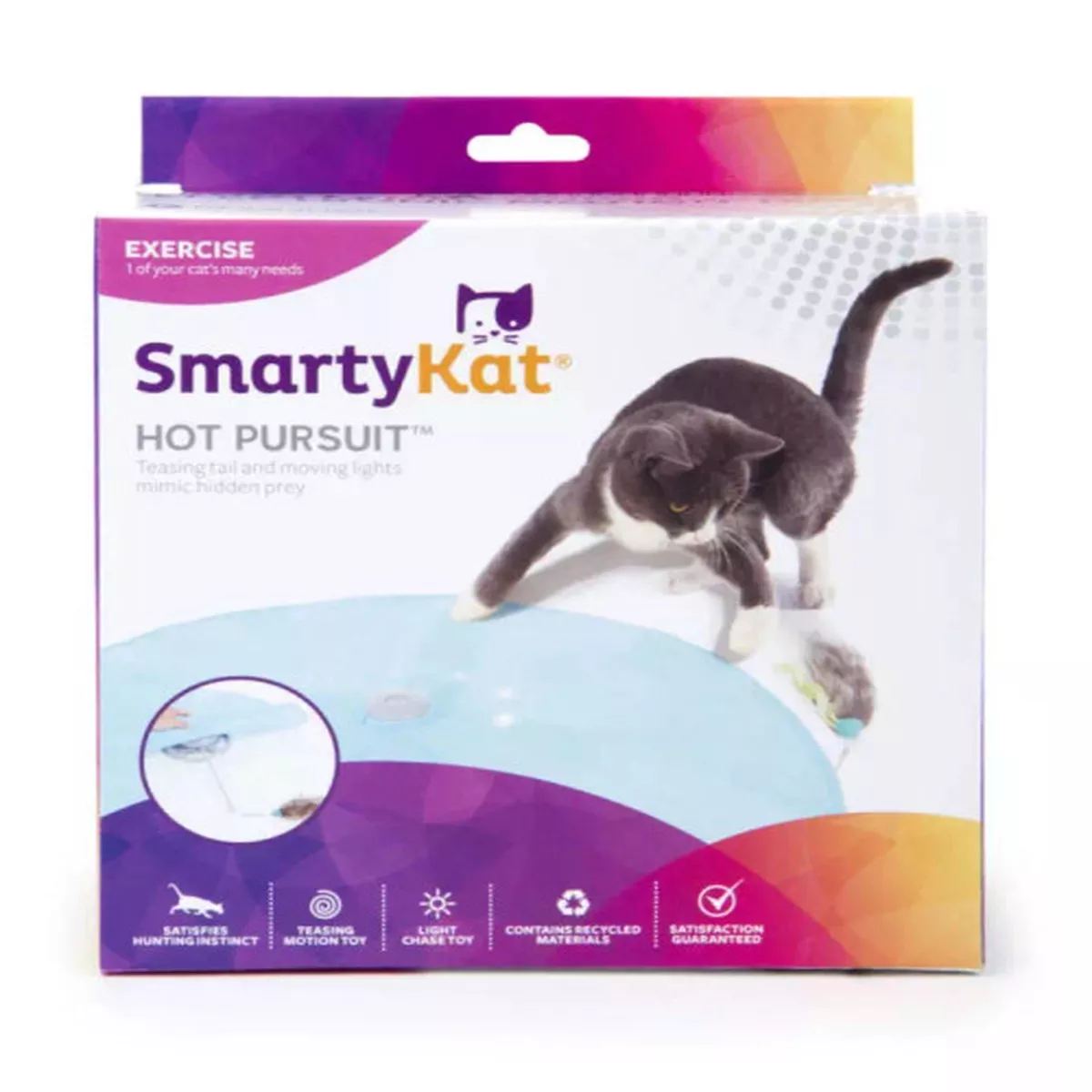 SmartyKat Hot Pursuit Electronic Concealed Motion Cat Toy