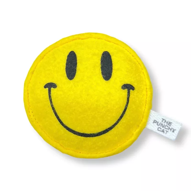 Smiley Face Cat Toy