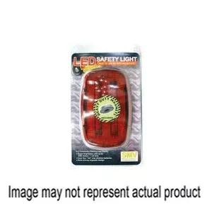 SMV Industries Battery Powered LED Red Safety Light