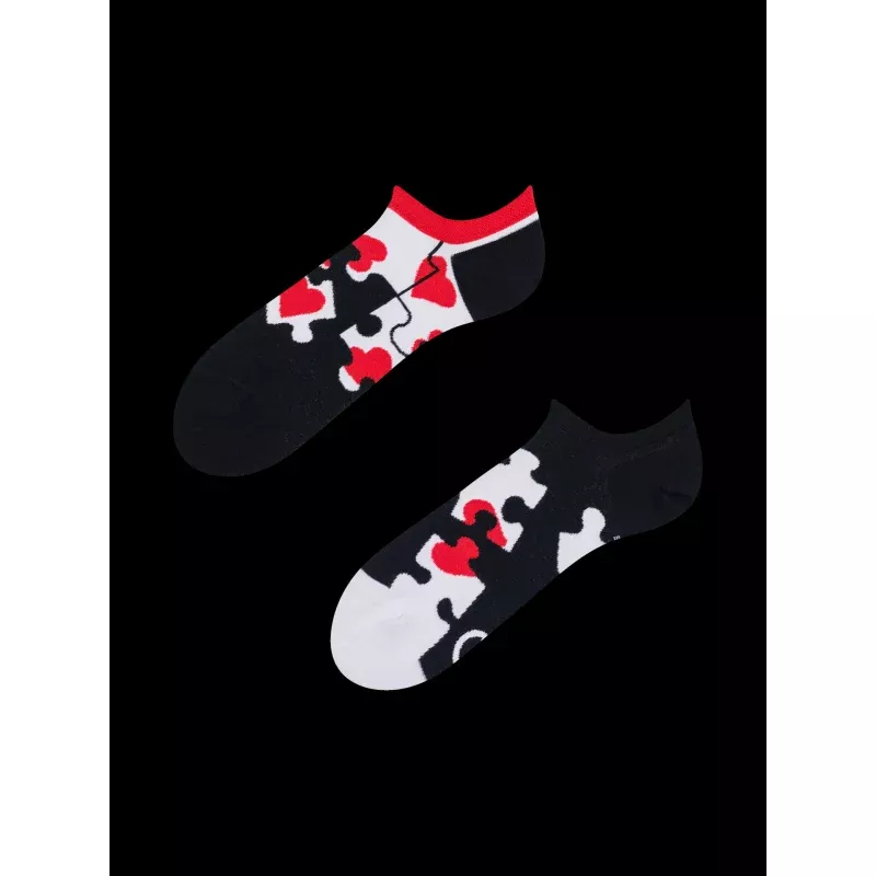 Sneaker Socks Heart Puzzle
