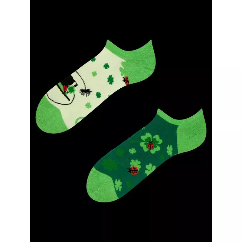 Sneaker Socks Lucky Four Leaf Clover