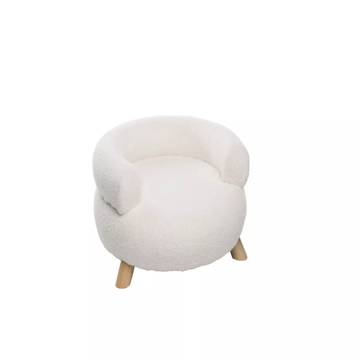 Sofa Dorado Half round White