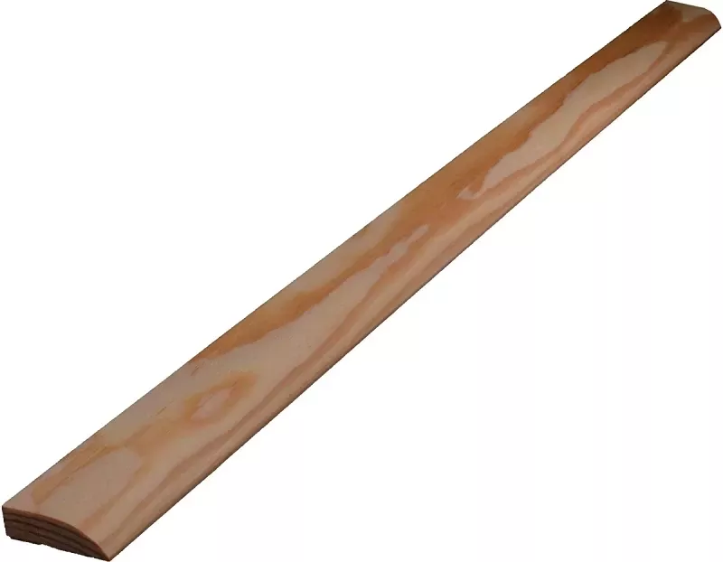 Solid Pine Moulding, Ranch Stop, 7/16 X 1-3/8 In. X 7 Ft.