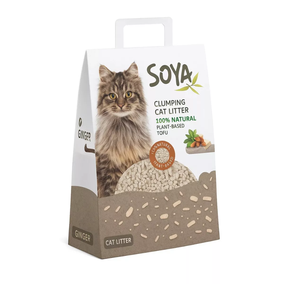SOYA Cat Litter CASSAVA - 4kg 10L