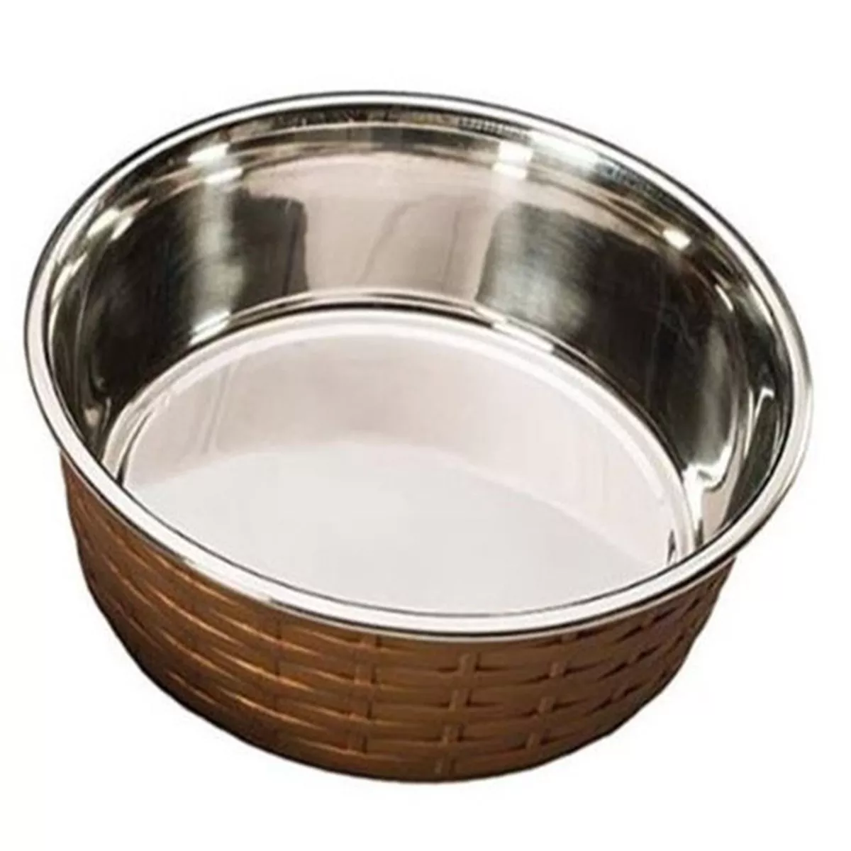 Spot Soho Basketweave Dish, Copper