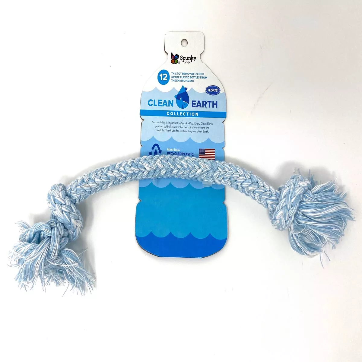 Spunky Pup Clean Earth Recycled Rope