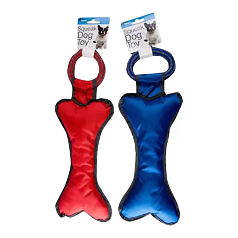 Squeak Bone Dog Toy, Assorted, 13" Assorted