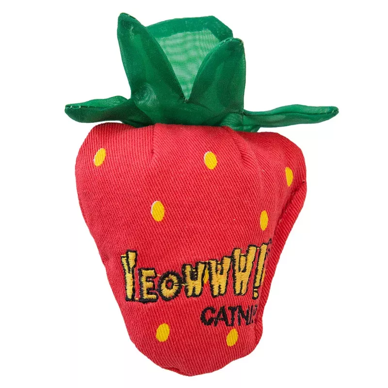 Strawberry - Catnip Crinkle