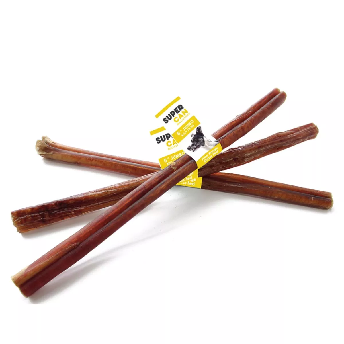 SuperCan 6″ Jumbo Bully Stick, 1-count