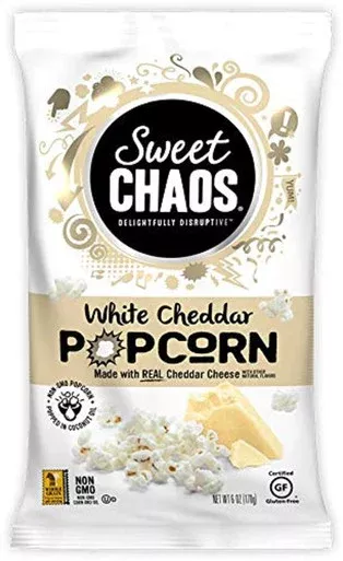 Sweet Chaos White Cheddar Popcorn