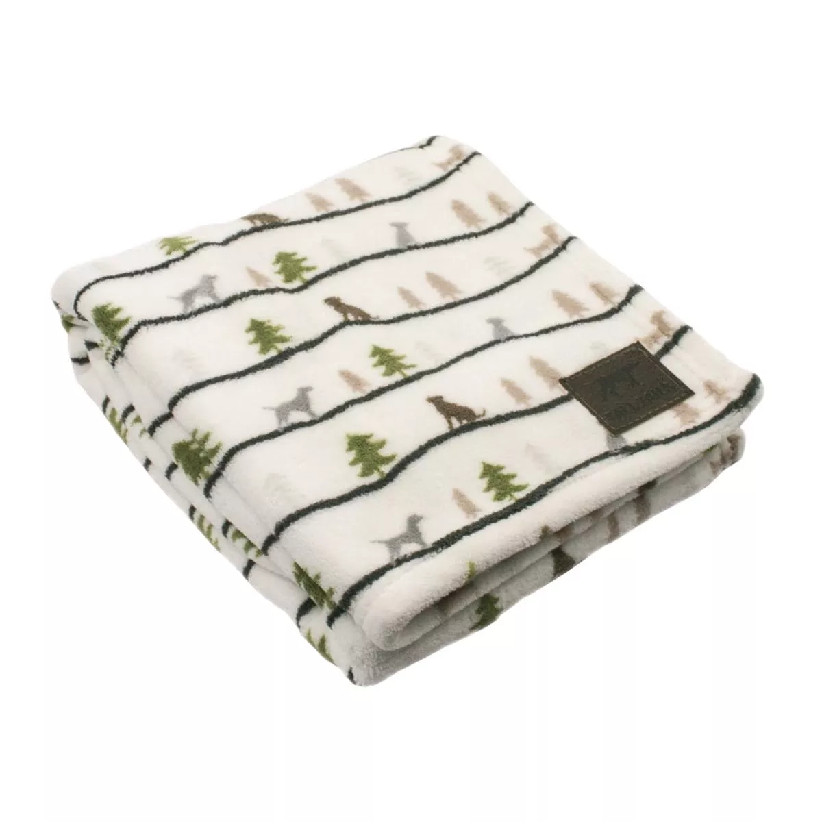 Tall Tails Winter Walk Dog Blanket