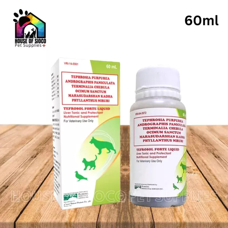 Tefrosol Forte Liquid For Pets 60ml