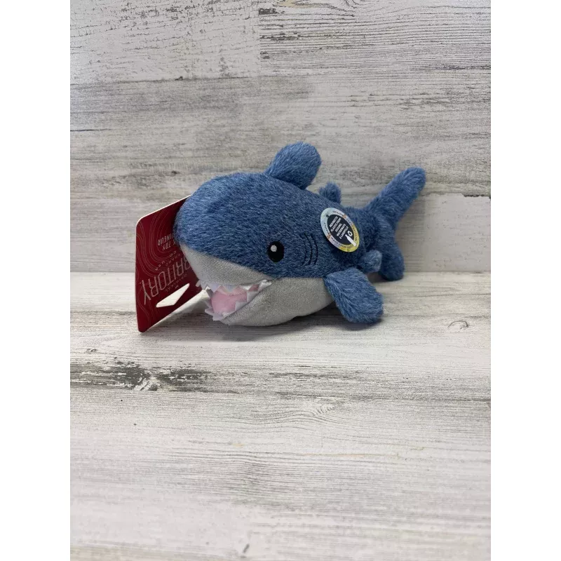 Territory Plush Shark Dog Squeaker Toy