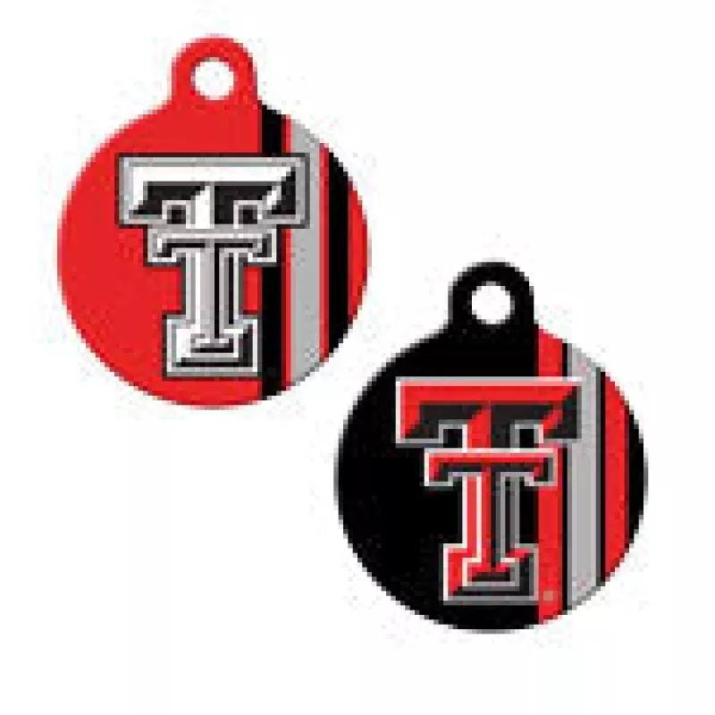 Texas Tech Gear - Dog Tag Red