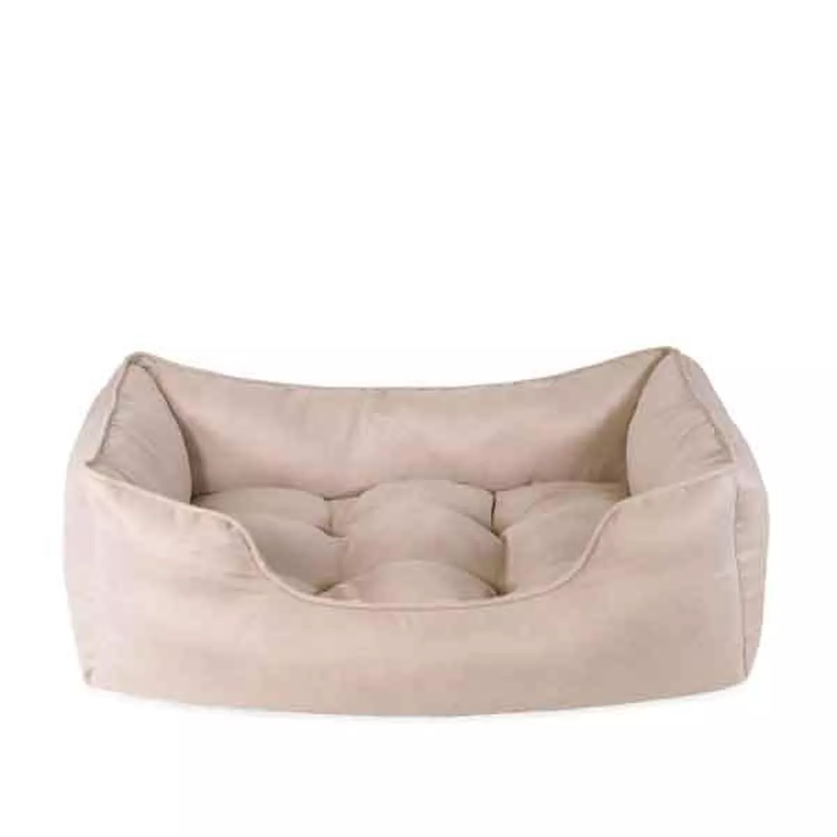 THIN TWILL BEIGE BOX BED