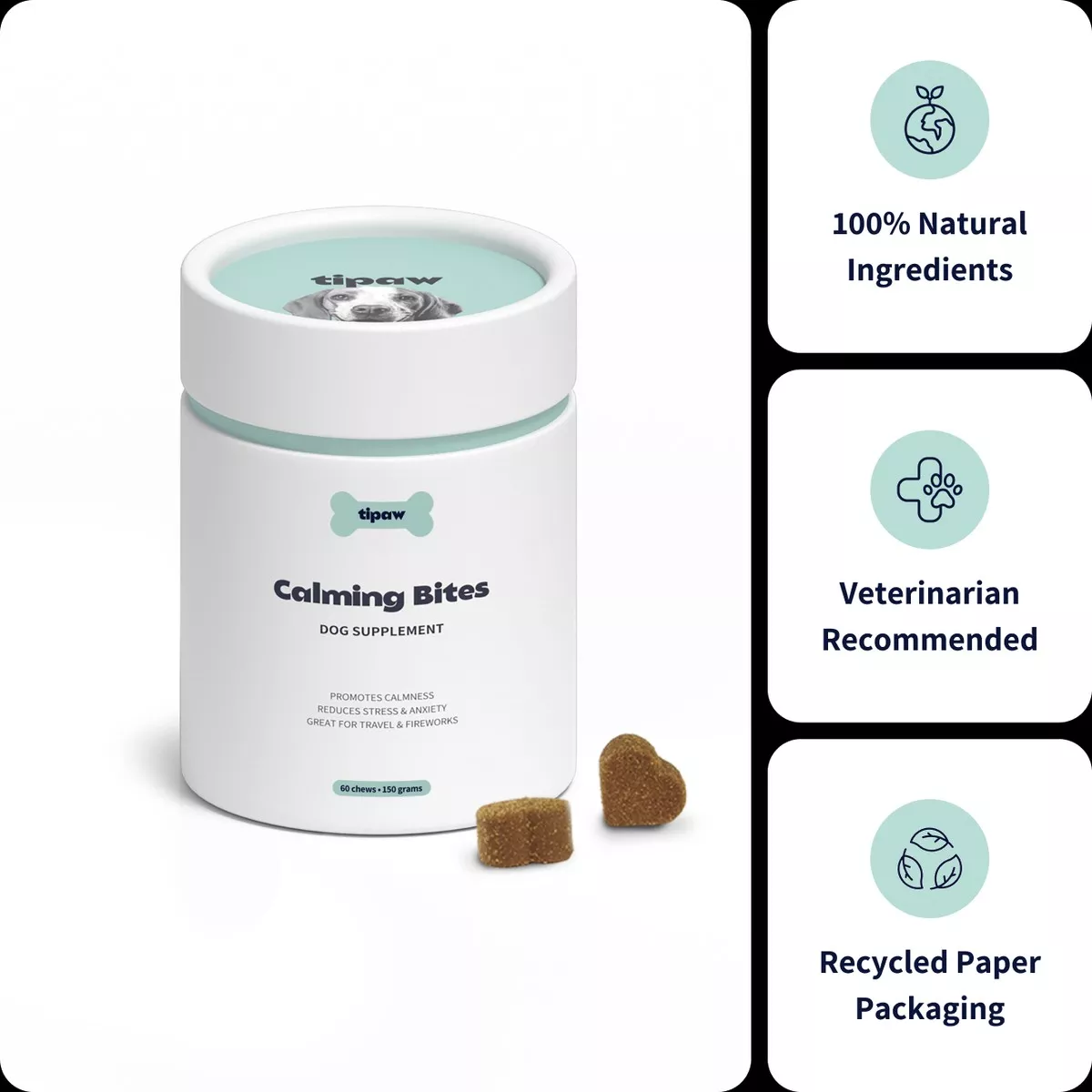 TIPAW Calming Supplement for Dogs