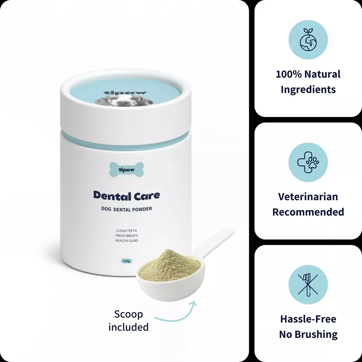 TIPAW Dental Care Supplements for Dogs