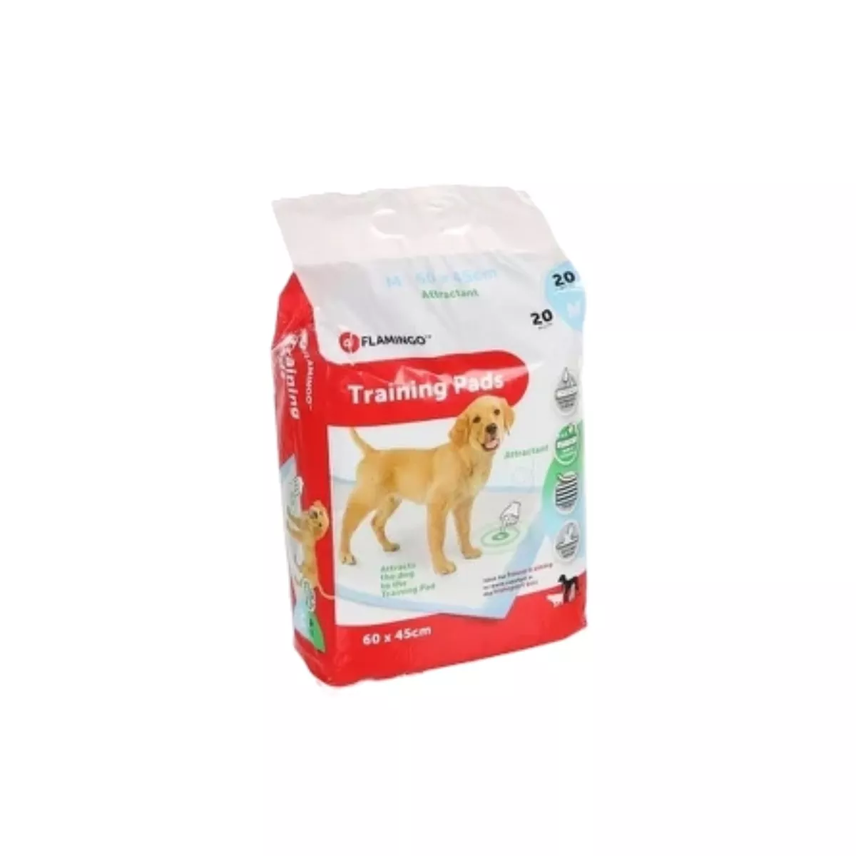TRAINING PAD WITH BUILT-IN ATTRACTANT PADY WHITE