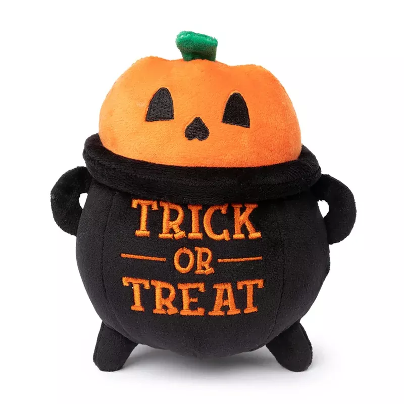 Trick Or Treat Cauldron Dog Toy