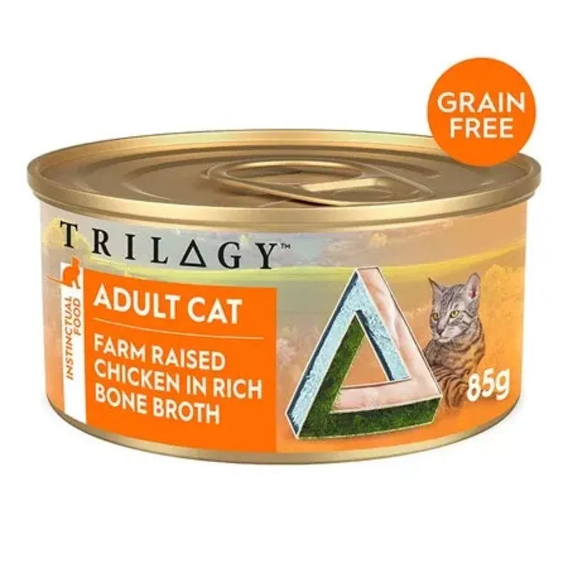 Trilogy – Cat Food Can Chicken In Bone Broth