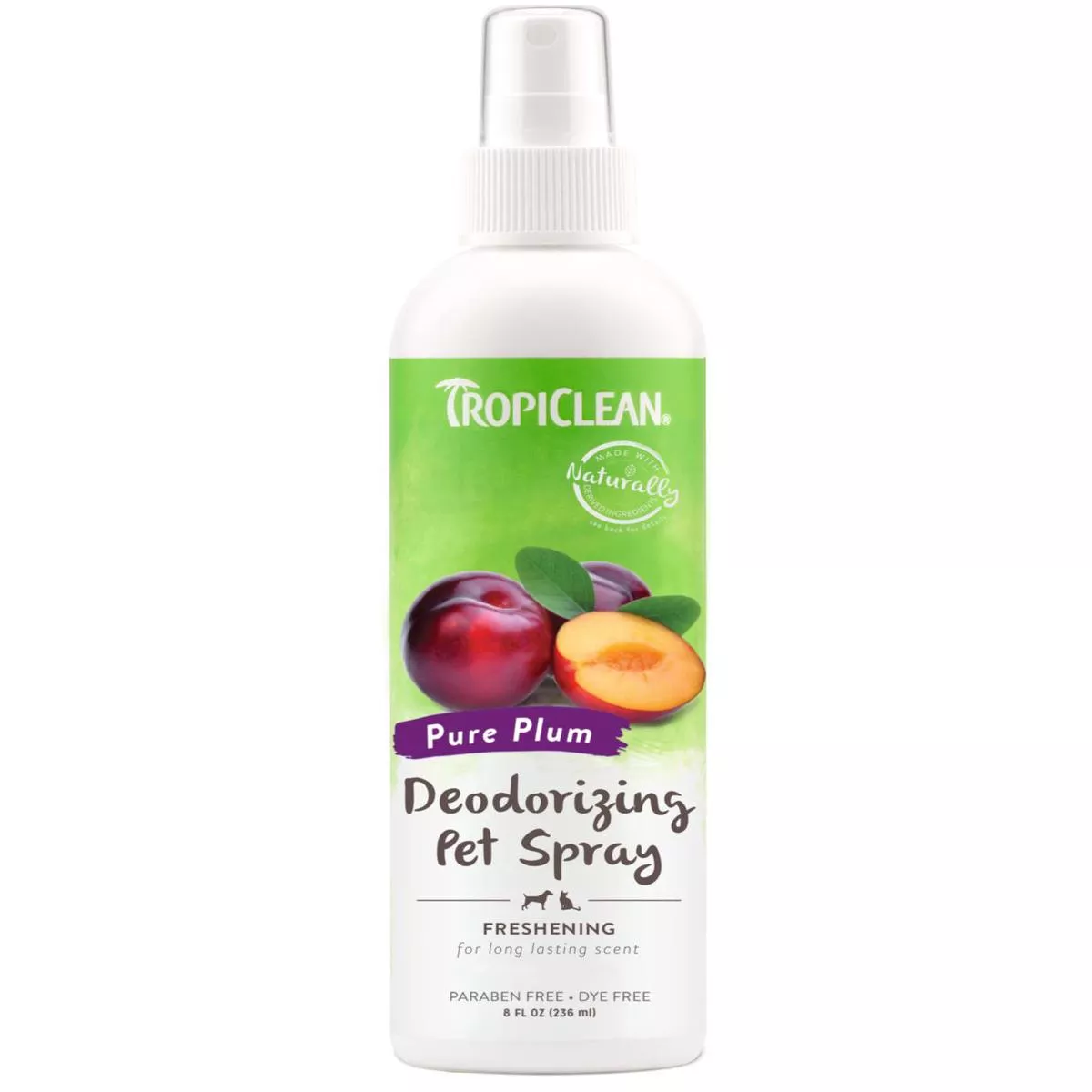 Tropiclean Pure Plum Deodorizing Spray for Pets