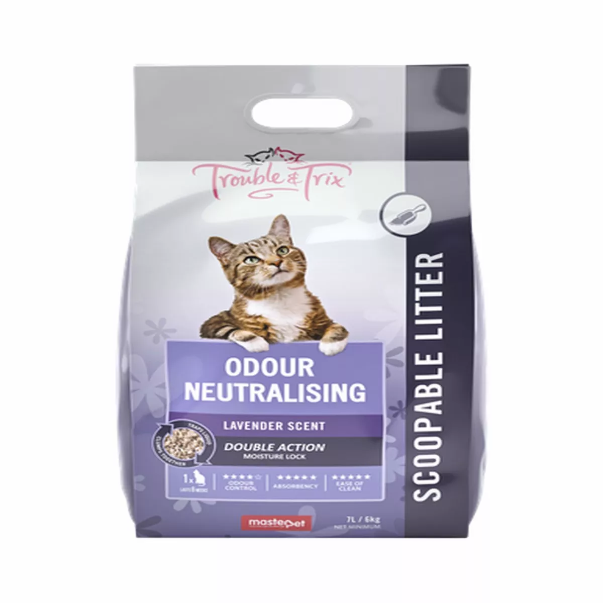 Trouble & Trix Lavender Clumping Litter