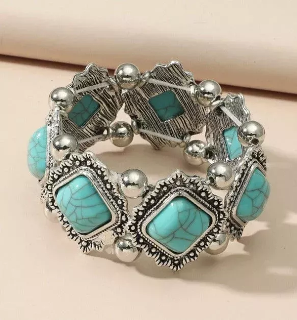Turquoise Decor Vintage Bracelet