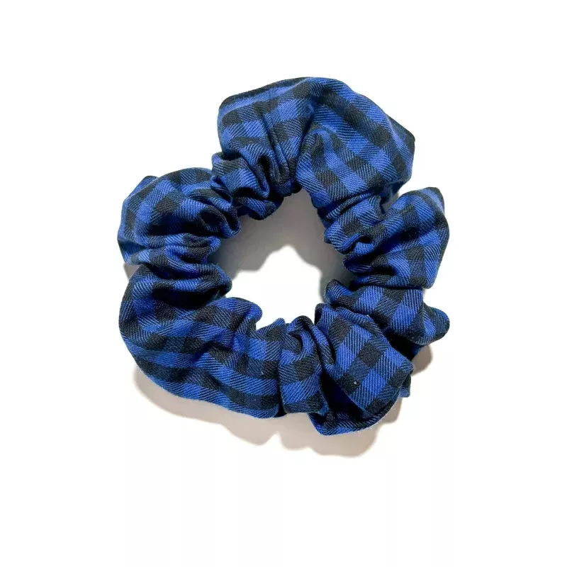 Twilight Mini Check Matching Scrunchie