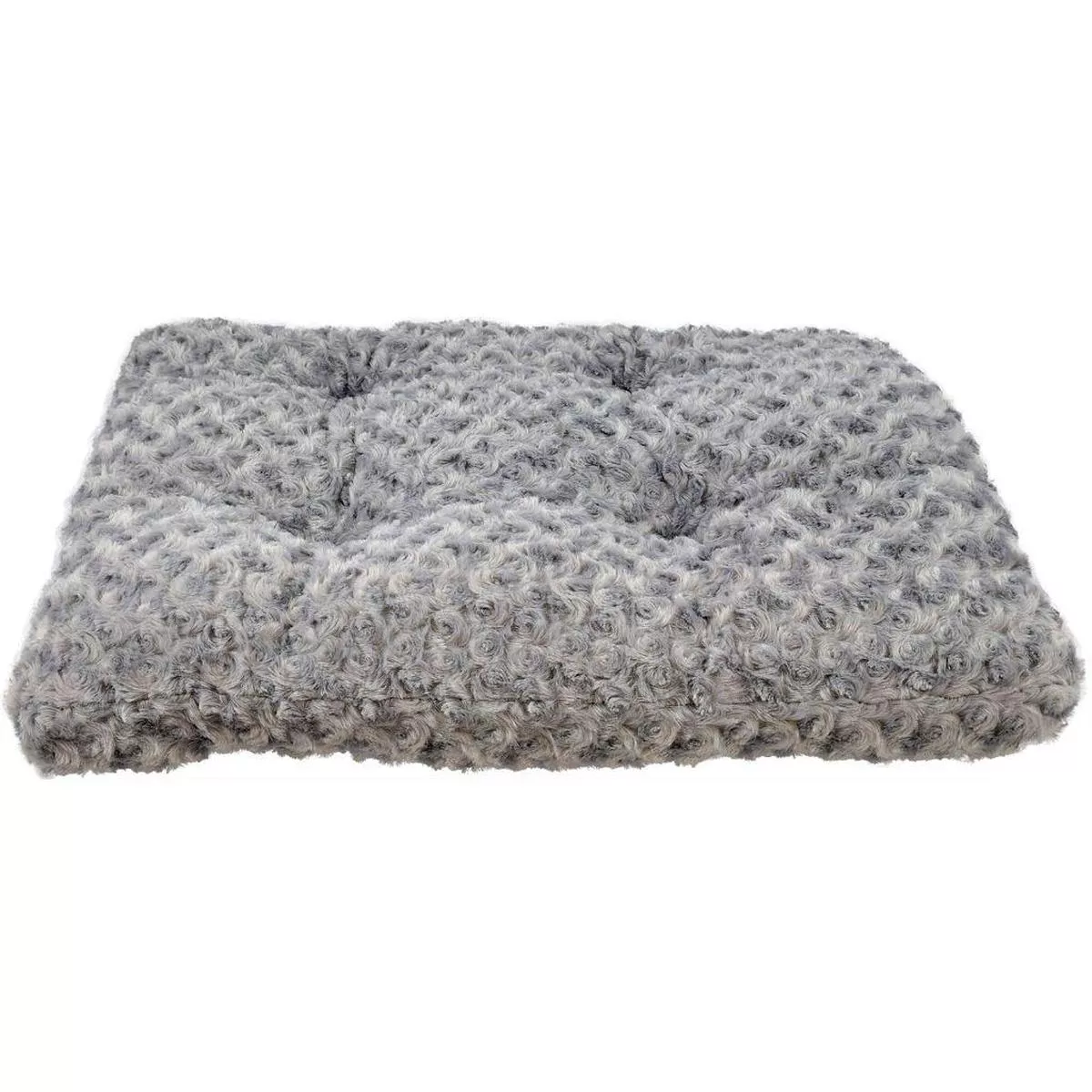 Unleashed Chill Gusset Pet Bed, Silver Swirl