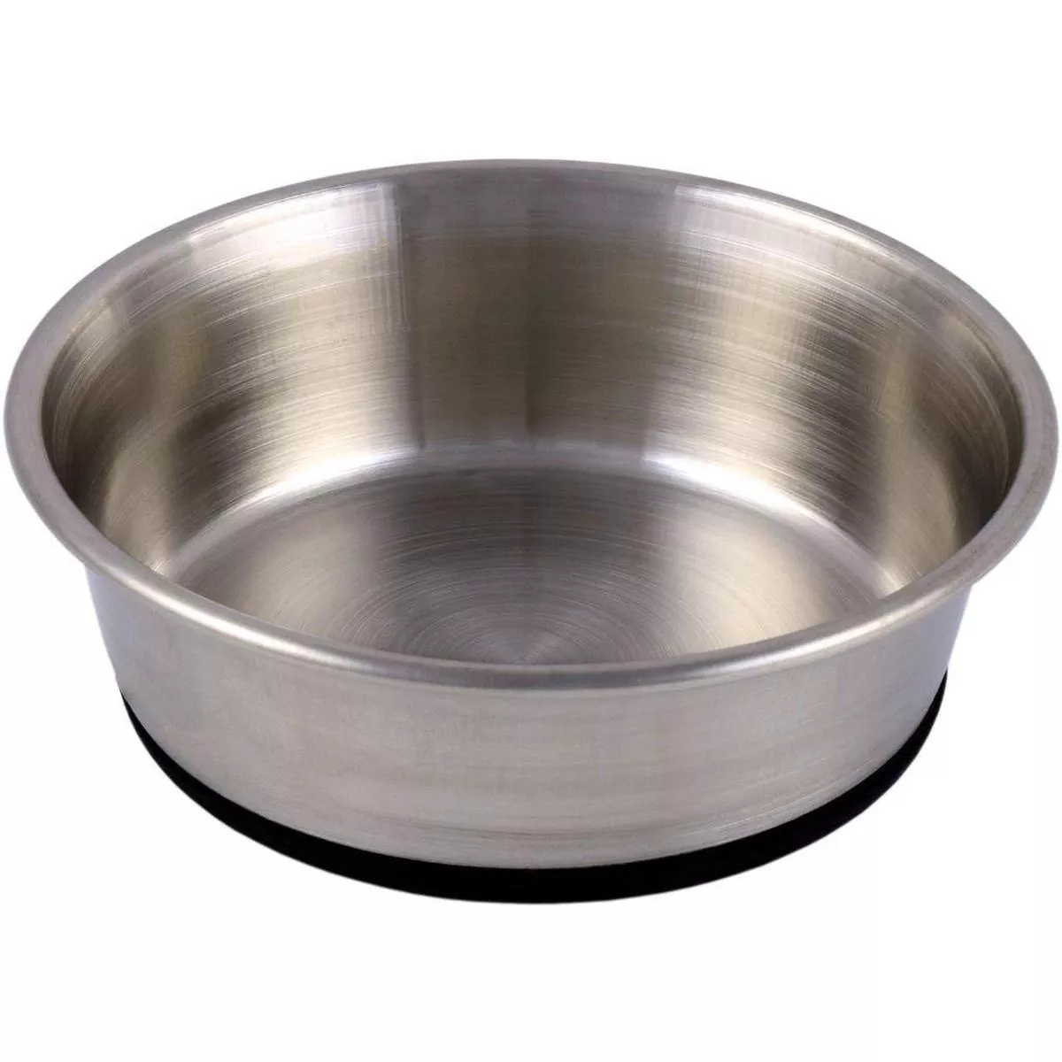 Unleashed Premium Rubberized Non-Skid Stainless Pet Bowl