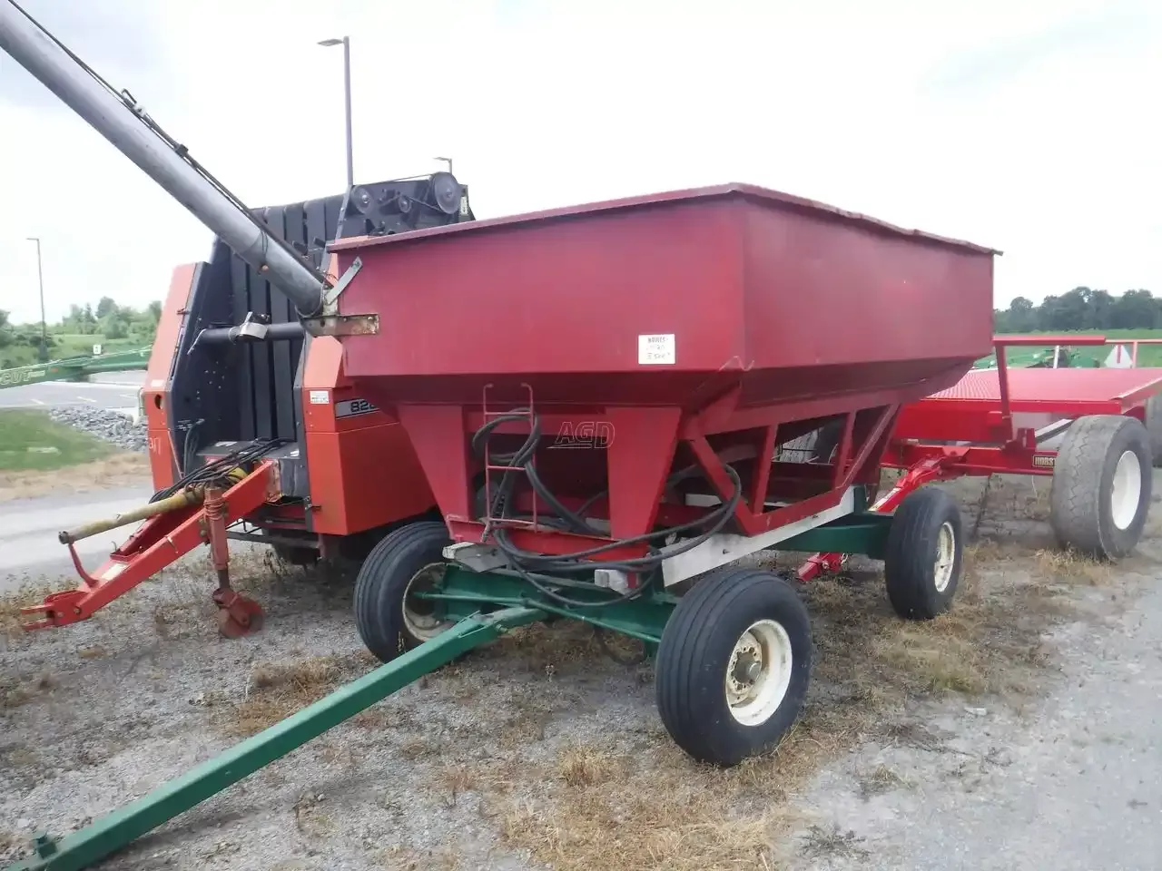 Used Turnco wagon Gravity Box