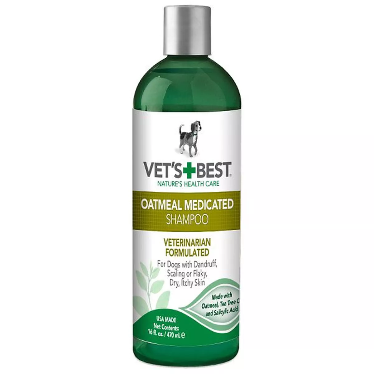 Vet's Best Oatmeal Medicated Shampoo, 470ml