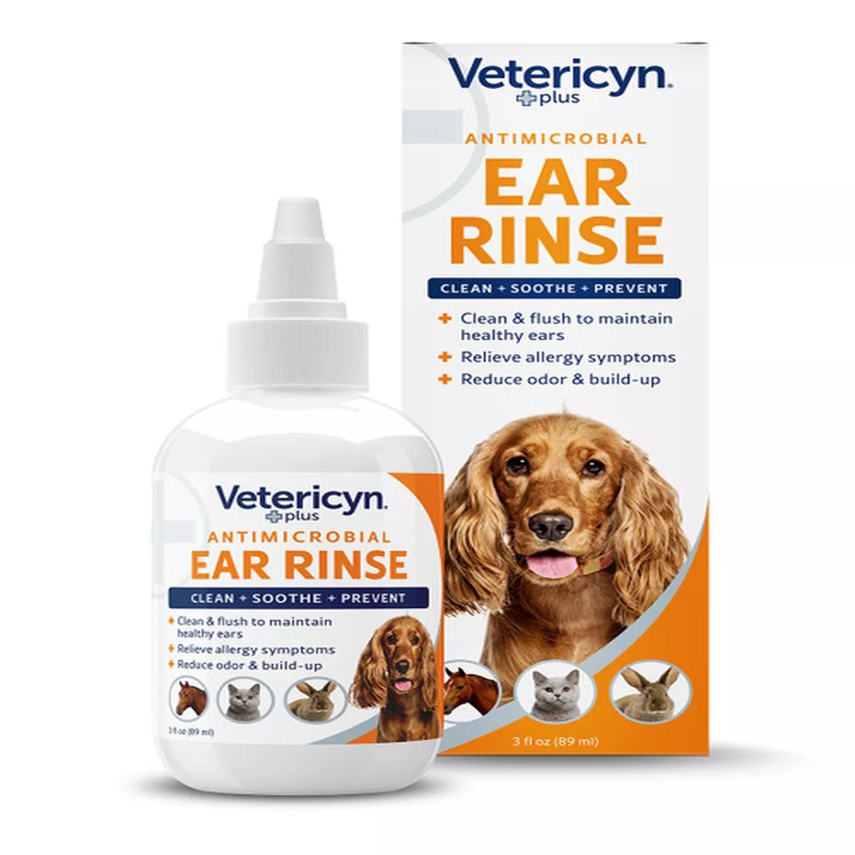 Vetericyn Plus All Animal Ear Rinse, 3 Oz