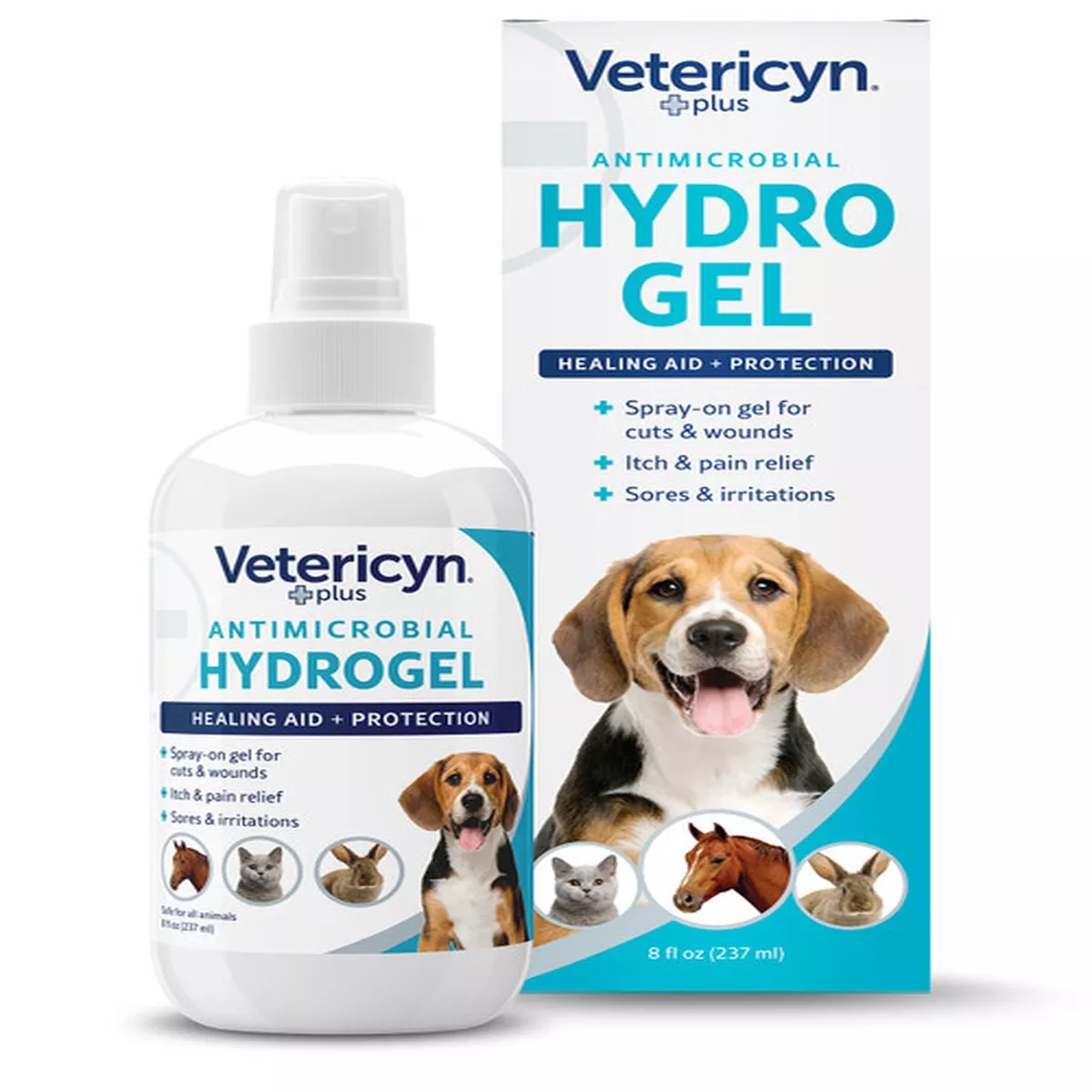 Vetericyn Plus Antimicrobial Hydrogel, 8 oz.