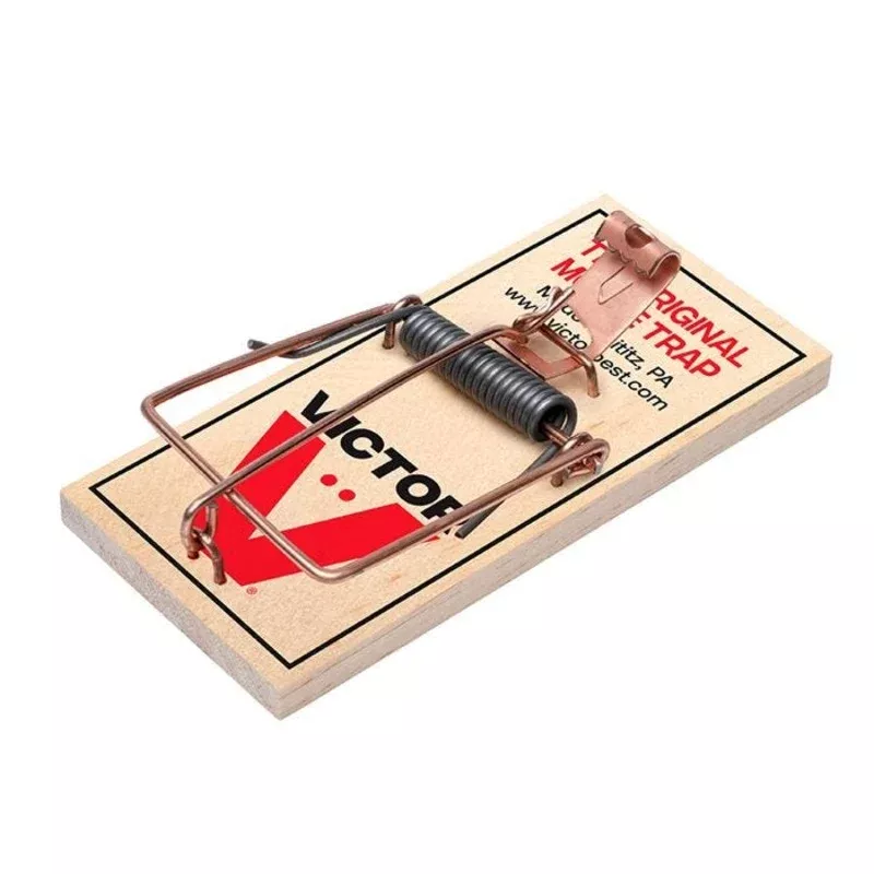 Victor Metal Pedal Mouse Trap 12 Pack