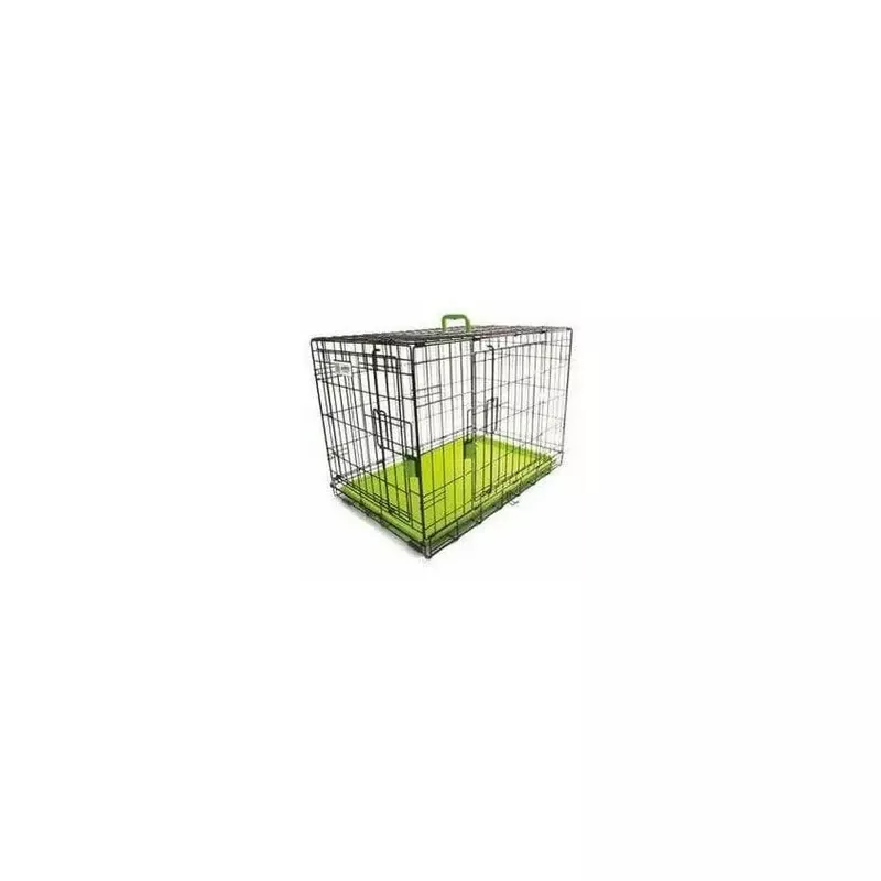 VOYAGER WIRE CRATE – 2 DOORS S, GREEN