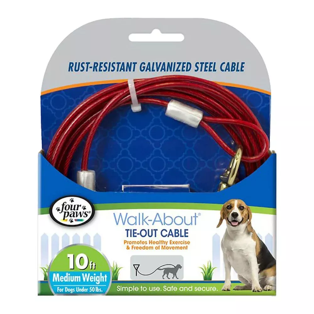 Walk-About Tie-Out Cable for Dogs
