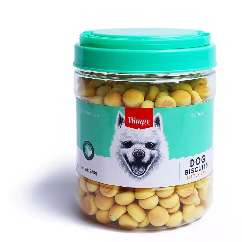Wanpy Dog Biscuits Little Ball 250g