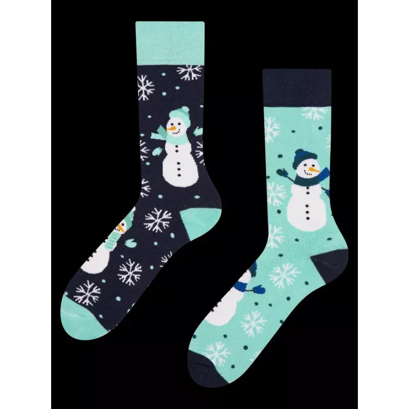 Warm Socks Joyful Snowman