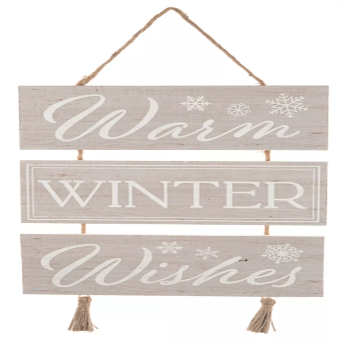 Warm Wishes Wall Sign