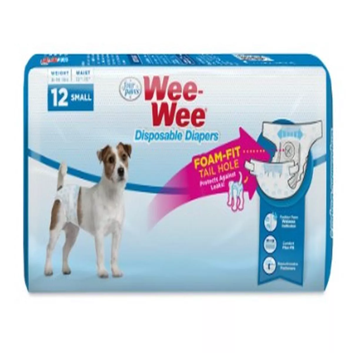 Wee-Wee Disposable Dog Diapers - Small