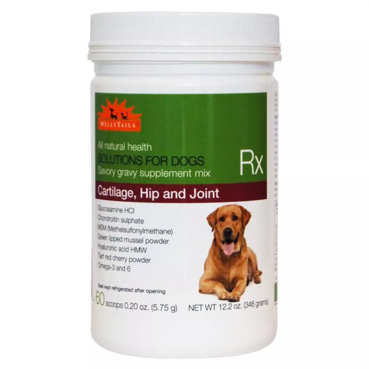 WellyTailsCartilage, Hip & Joint Dog Supplement