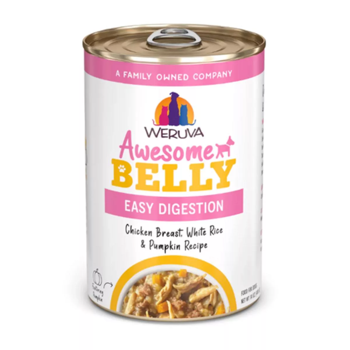 Weruva Awesome Belly – Chicken Rice 14oz