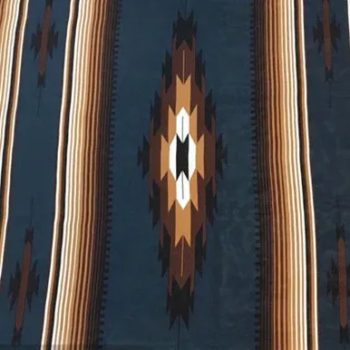 WILD RAG, 20″ AZTEC TEAL AND TAN