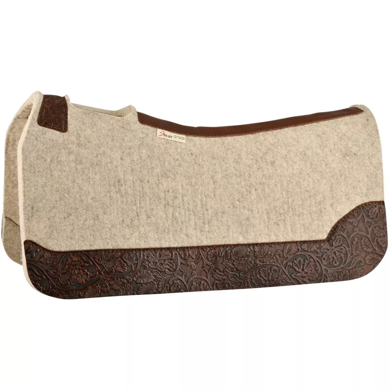 "Winnebago" 5 Star Saddle Pad, 30" x 30" Natural