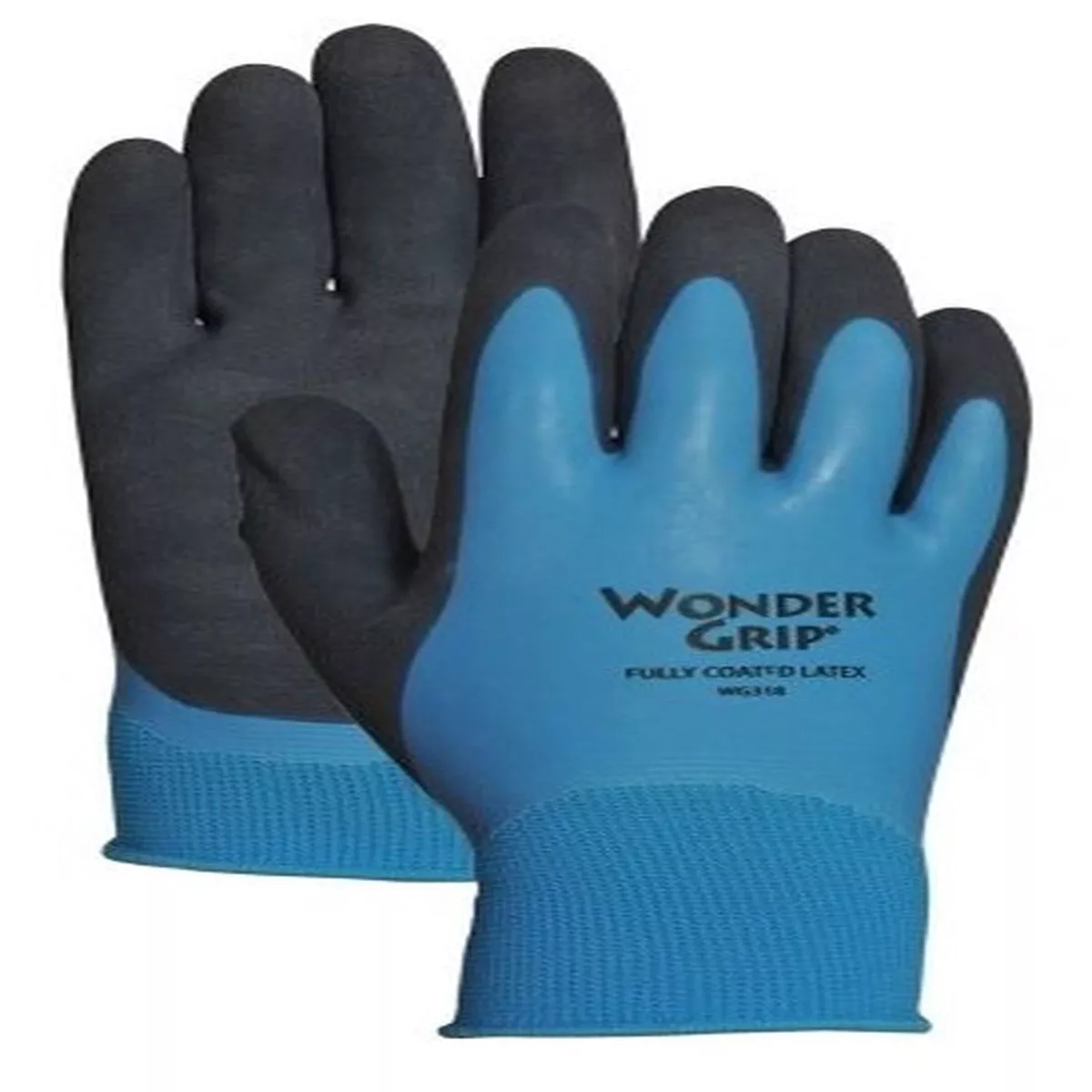 Wonder Grip LiquidProof Full Dip Latex Gloves, Small