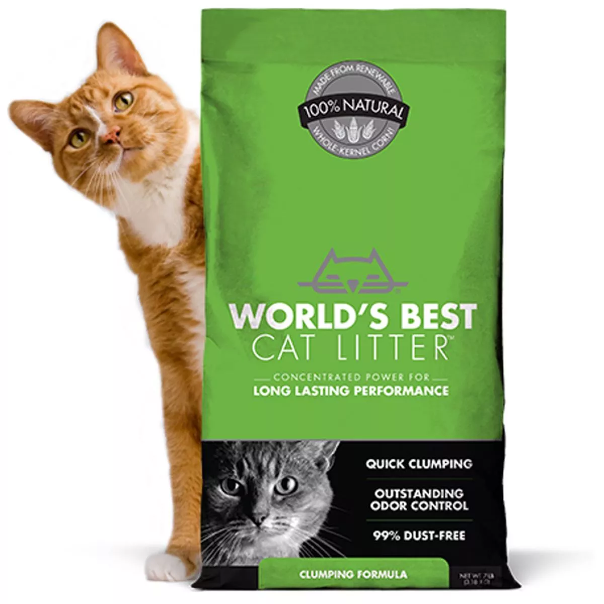 World’s Best Cat Litter Clumping Formula