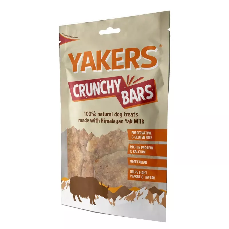 Yakers Crunchy Bars 80g